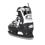 NH10927 A 2w1 BLACK ŁYŻWOROLKI Z WYM. PŁ. HOKEJOWĄ NILS EXTREME