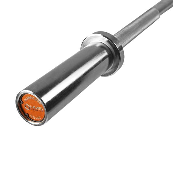 GRYF OLIMPIJSKI GO160 PROSTY 8.3KG 1200MM Z ZACISKAMI LOCK JAW HMS PREMIUM