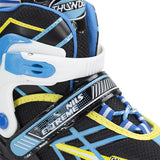 NA1160 A CZARNO-NIEBIESKI ROZM. M (35-38)  ŁYŻWOROLKI NILS EXTREME