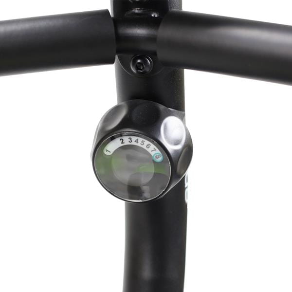 R9259 PLUS POZIOMY ROWER MAGNETYCZNY HMS (9 KG) czarno-zielony