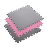 MP10  MATA PUZZLE MULTIPACK PINK-GREY 9 ELEMENTÓW 10MM ONE FITNESS