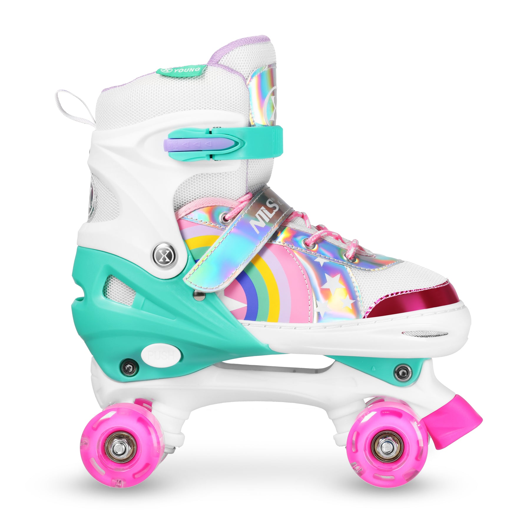 LED WROTKI RAINBOW ROZM. L(39-41) NILS EXTREME NQ0187