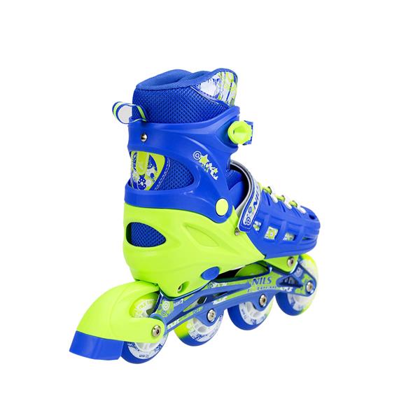 NA1015 A SET NIEBIESKI ROZM. M (35-38)  ZESTAW ŁYŻWOROLKI NILS EXTREME