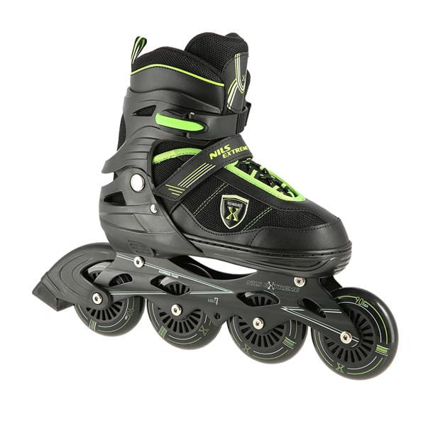 NA19088 CZARNO-ZIELONY ROLKI NILS EXTREME