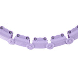 ZESTAW HULA HOP OHA02 VIOLET Z WYPUSTKAMI I OBCIĄŻNIKIEM ONE FITNESS + PAS BR160