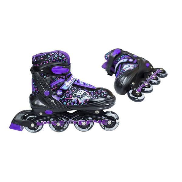 NJ4613 A PURPUROWY ŁYŻWOROLKI NILS EXTREME