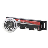 ZESTAW PU 64x24 82A BIAŁE MATOWE (4 szt.) + ABEC-9 (8 szt.) NILS EXTREME