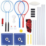 SIATKA MULTIFUNKCYJNA BADMINTON+TENIS+SIATKÓWKA POKROWIEC PEŁNY NILS NT0300 3w1