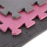 MP10  MATA PUZZLE MULTIPACK PINK-GREY 9 ELEMENTÓW 10MM ONE FITNESS
