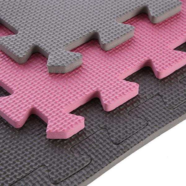 MP10  MATA PUZZLE MULTIPACK PINK-GREY 9 ELEMENTÓW 10MM ONE FITNESS