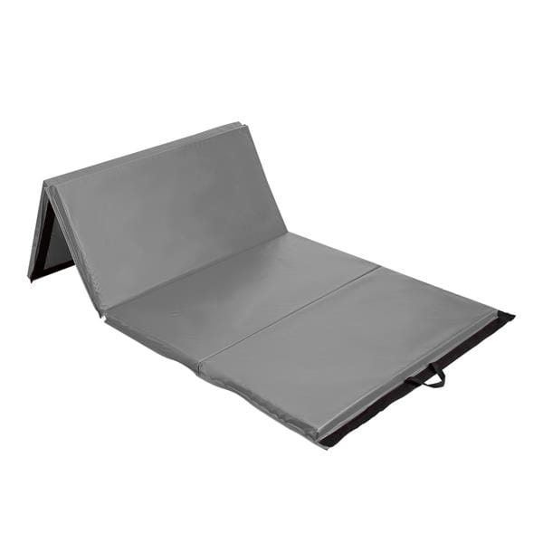 MATERAC GIMNASTYCZNY SKŁADANY 2400x1200 MM MGS01 GRAY HMS PREMIUM