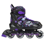NJ4613 A PURPUROWY ŁYŻWOROLKI NILS EXTREME