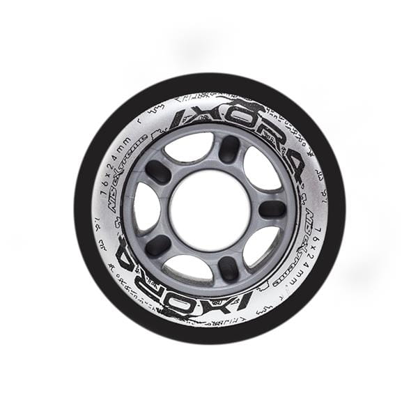 KÓŁKA PU 76x24 82A CZARNE (4 szt.) NILS EXTREME