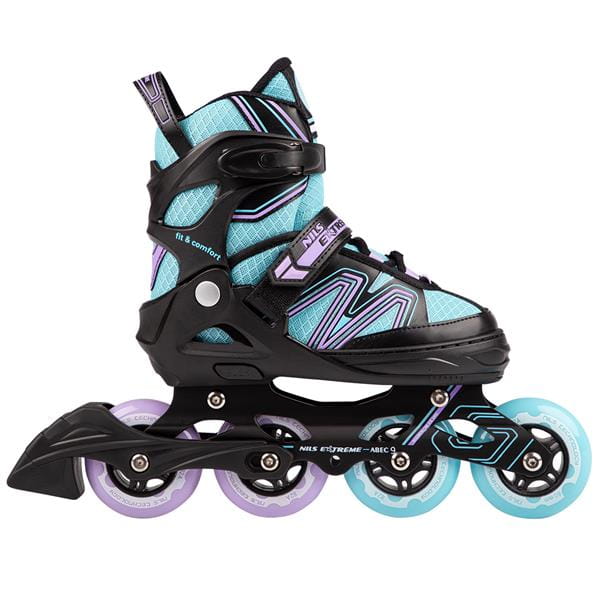 NA14169 A CZARNO-NIEBIESKIE ROLKI NILS EXTREME