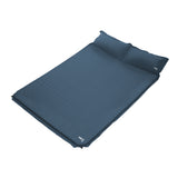 MATA SAMOPOMPUJĄCA DWUOSOBOWA Z PODUSZKĄ ANTRACYT 186x130cm NILS CAMP NC4060