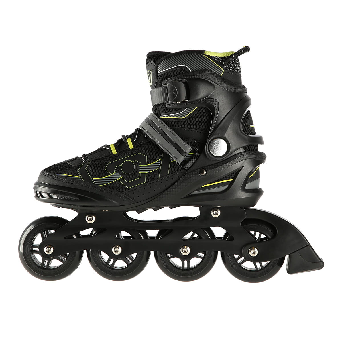 ŁYŻWOROLKI NILS EXTREME NA9157 CZARNO-ŻÓŁTE