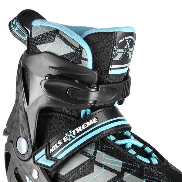 NA11002 CZARNO/NIEBIESKIE ROLKI NILS EXTREME