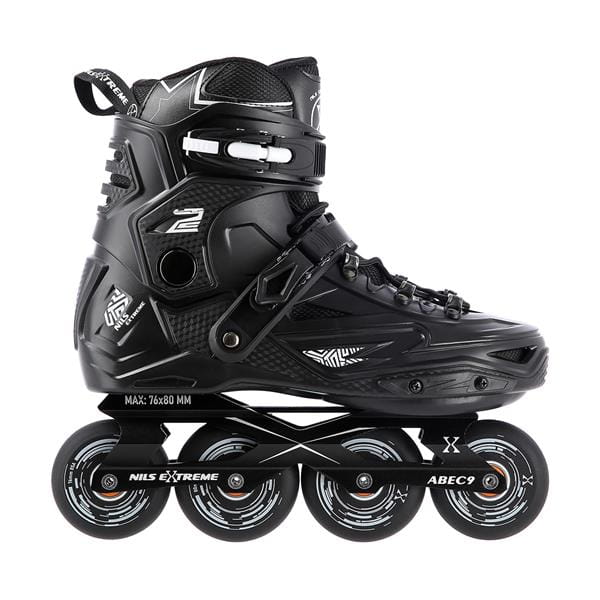 NA9786 CZARNE ŁYŻWOROLKI NILS EXTREME