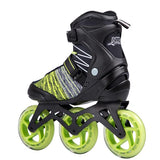 NA1206  CZARNO-ZIELONE ROLKI NILS EXTREME