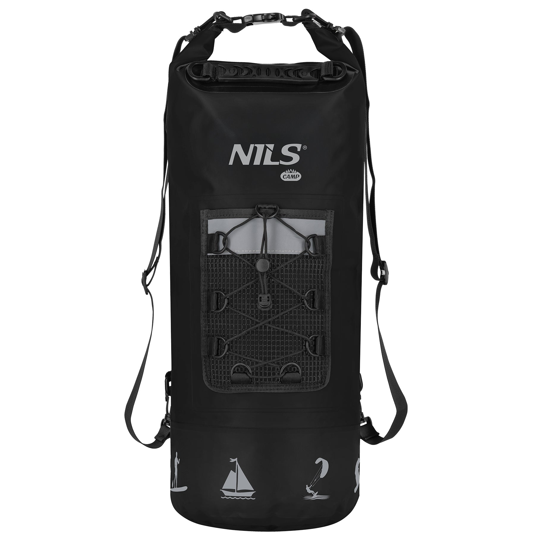 PLECAK WODOODPORNY 25L CZARNY NILS CAMP NC17108