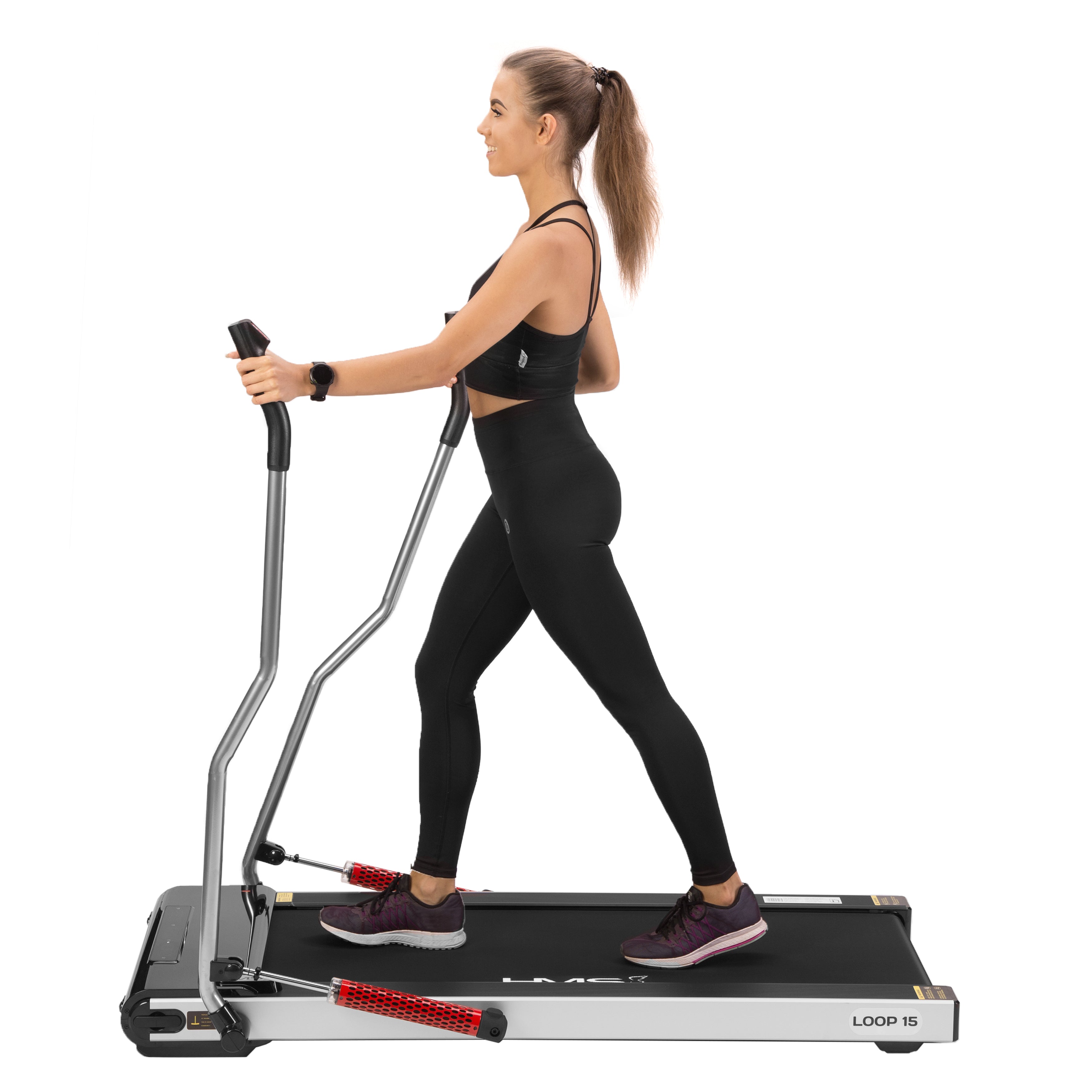 ZESTAW LOOP15 BIEŻNIA ELEKTRYCZNA DO NORDIC WALKING HMS+KSIĄŻKA SLOW JOGGING