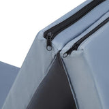 MATERAC GIMNASTYCZNY SKŁADANY 1800x600MM GREY HMS PREMIUM MGS02