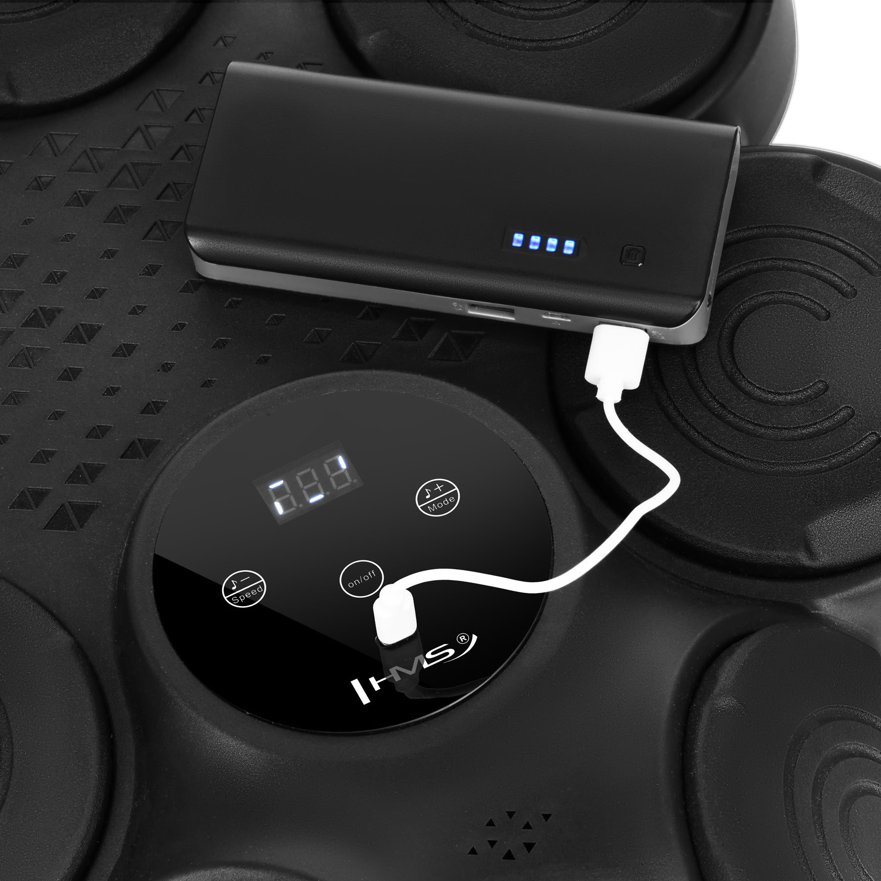 TARCZA BOKSERSKA LED BLUETOOTH Z MUZYKĄ HMS TB30 + RĘKAWICE