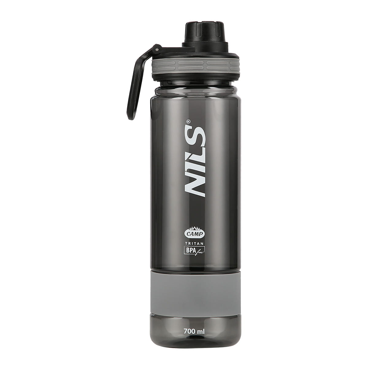 ZESTAW PLECAK NIEBIESKI ADVENTURE 25L NC1766 + BUTELKA SZARA TRITANOWA NILS CAMP NCD07