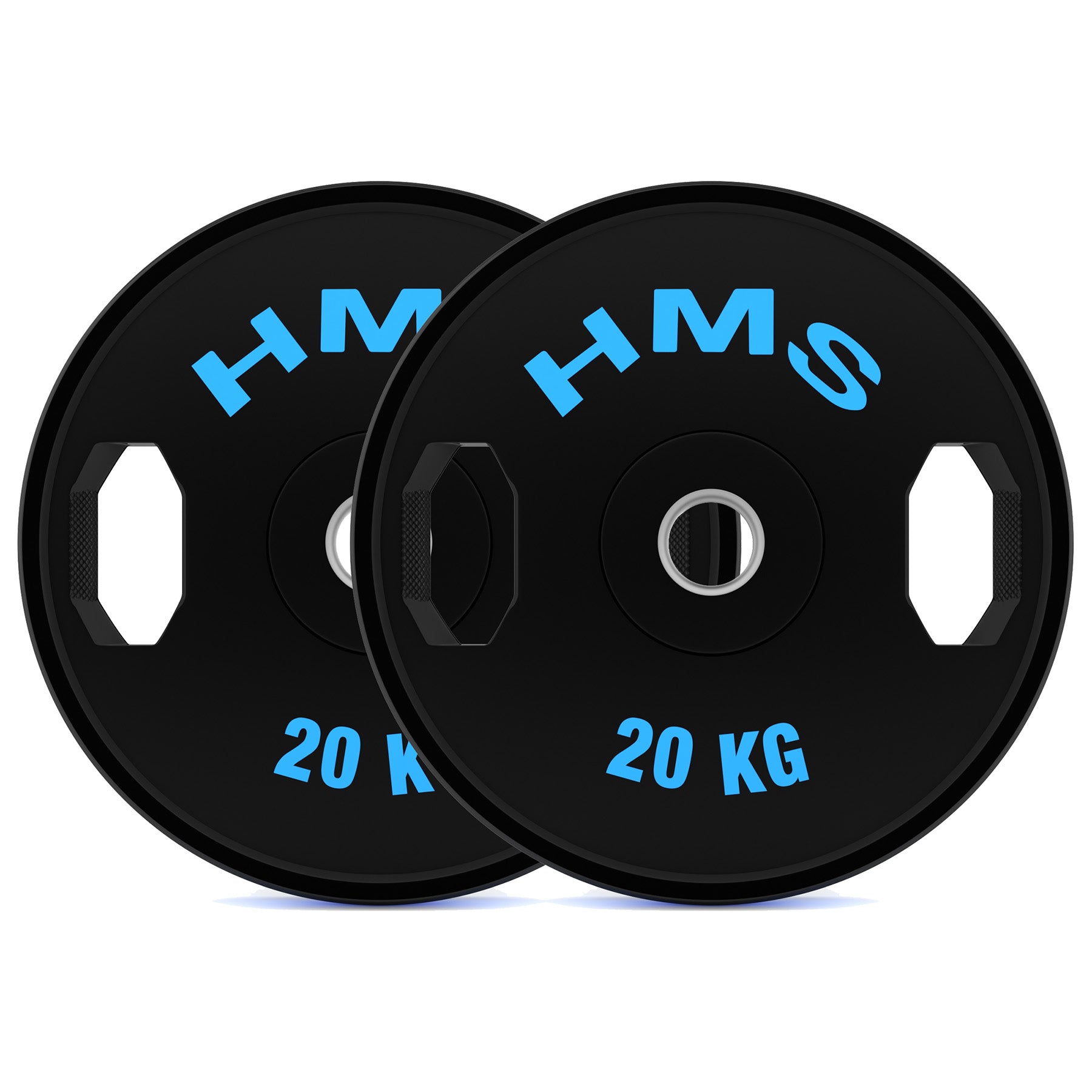 TOG ZESTAW TALERZY OLIMPIJSKICH OGUMOWANYCH 2 x 5 - 25 KG (150 KG) HMS