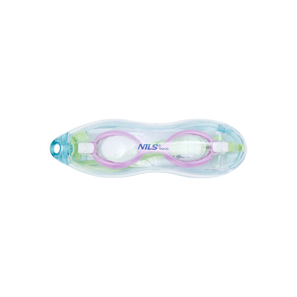 OKULARKI NILS AQUA NQG700AF ZIELONY/ FIOLETOWY JUNIOR