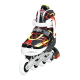 NA1160 A CZARNO-CZERWONE ŁYŻWOROLKI NILS EXTREME