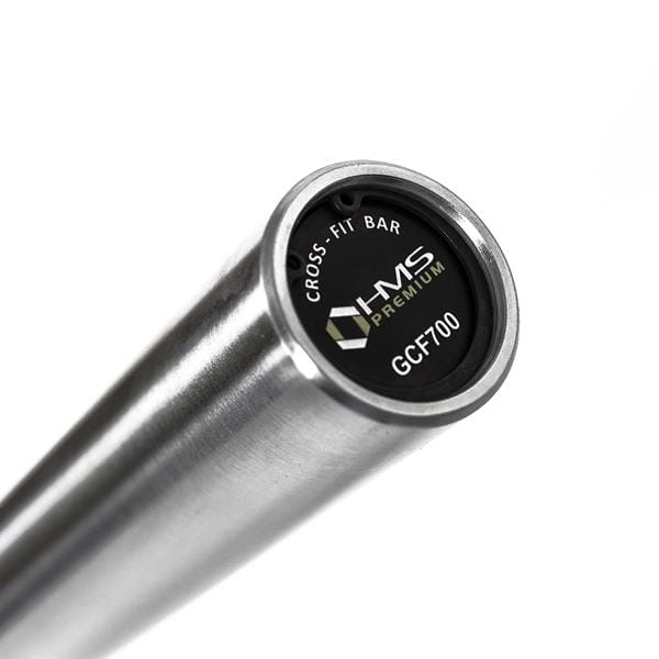 GCF700 GRYF DO CROSS TRENINGU 20 KG 2200MM + ZACISK ZG1000 BLACK HMS PREMIUM