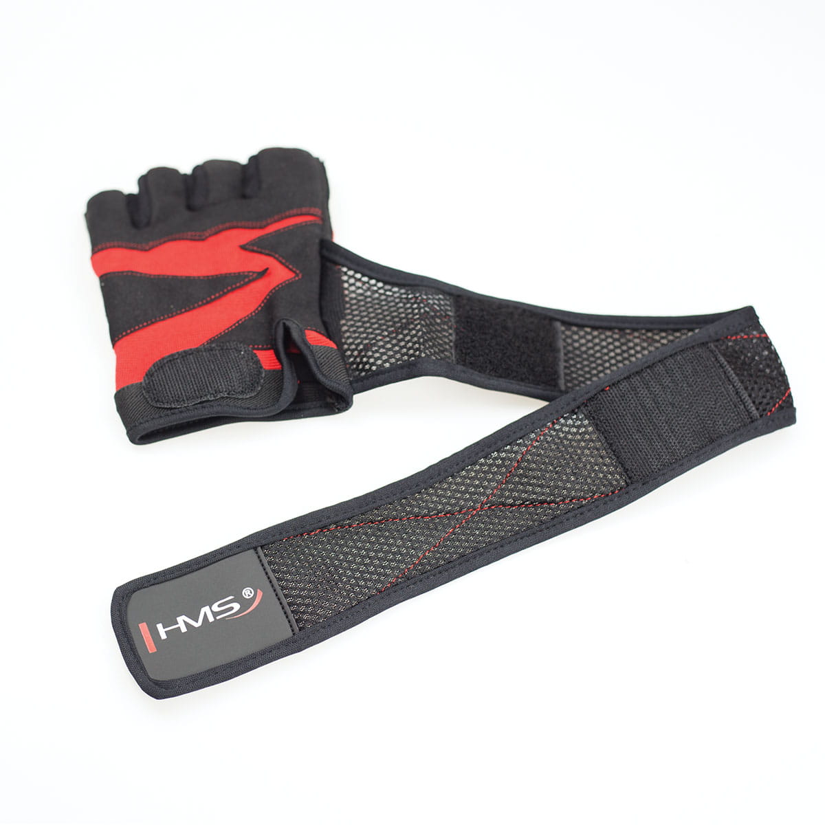 RST02 BLACK/RED ROZM. XXL RĘKAWICE NA SIŁOWNIĘ HMS