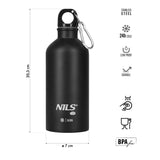 BUTELKA TURYSTYCZNA 550ML CZARNA NILS CAMP NC3801