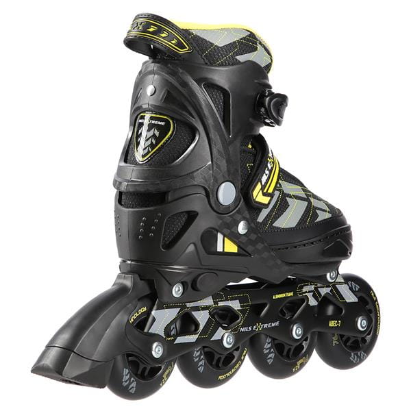 NA11002 CZARNO/ŻÓŁTE ROLKI NILS EXTREME