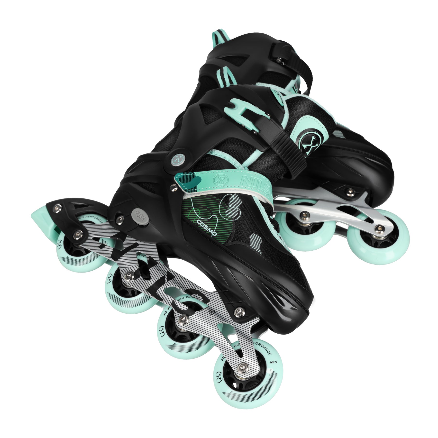 ROLKI COSMO ZIELONE ROZM. L(38-41) NILS EXTREME  NA13808