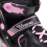 NF7103 A BLACK/PINK ROZM. S ŁYŻWY FIGUROWE NILS EXTREME