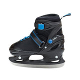 NH7104 A 2w1 BLACK/BLUE ROZM. M ŁYŻWOROLKI Z WYM. PŁ. HOKEJOWĄ NILS EXTREME