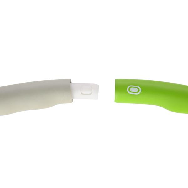 HULA HOP 1,5KG 100CM  HHP003 GREEN-GREY HMS