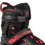 ROLKI NA14174 A CZARNO-CZERWONE NILS EXTREME