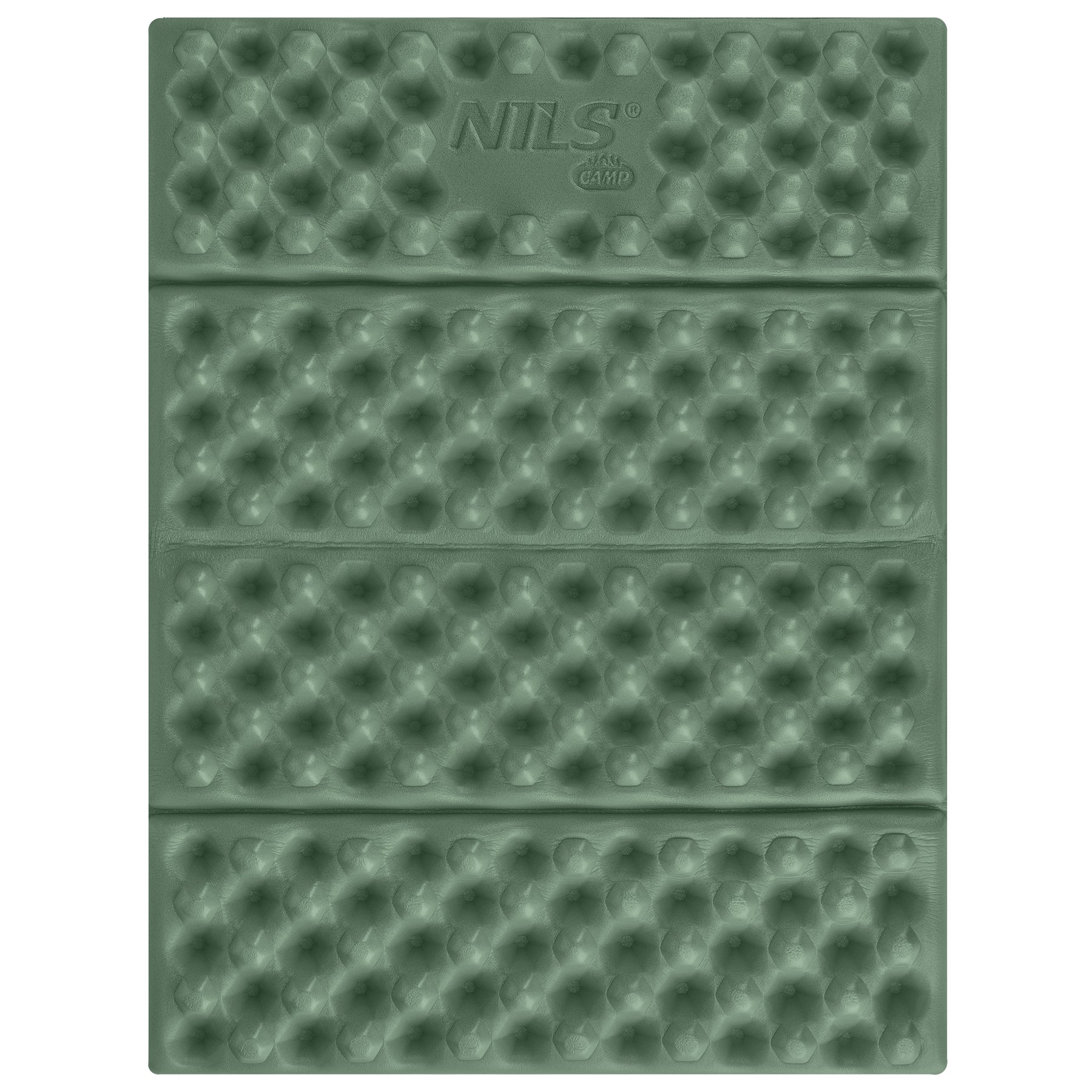 MATA KEMPINGOWA DO SIEDZENIA Z PODBICIEM ALUMINIOWYM +IXPE 40 CM ZIELONA NILS CAMP NC17105
