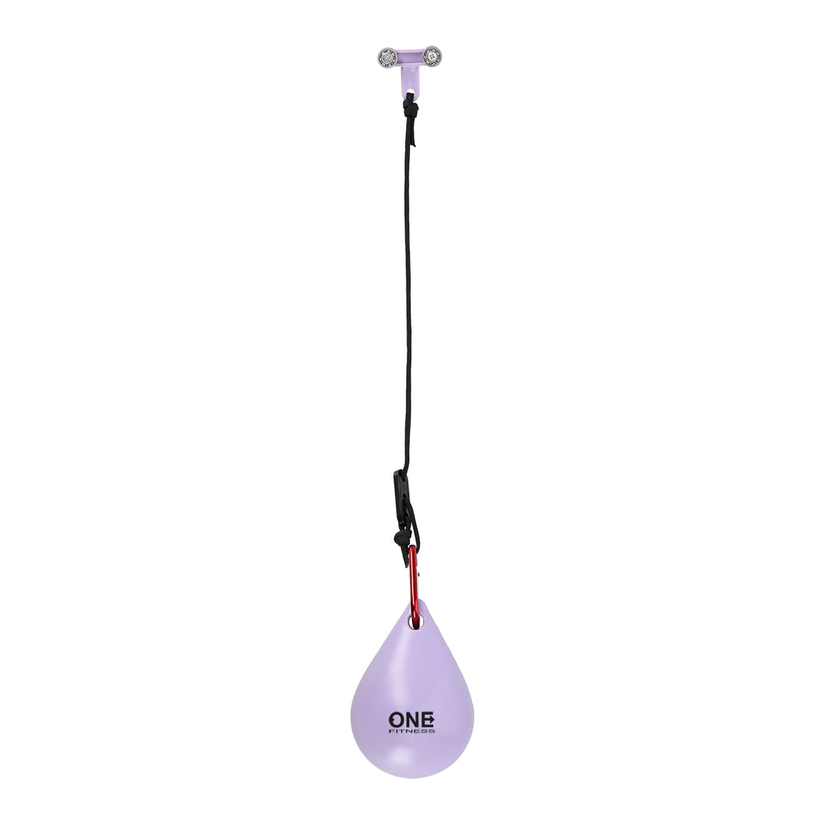 ZESTAW HULA HOP OHA02 VIOLET Z WYPUSTKAMI I OBCIĄŻNIKIEM ONE FITNESS + PAS BR160
