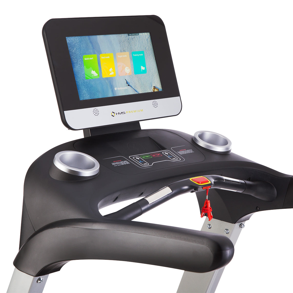 ZESTAW BE6000 BIEŻNIA ELEKTRYCZNA SEMI COMMERCIAL HMS PREMIUM+KSIĄŻKA SLOW JOGGING