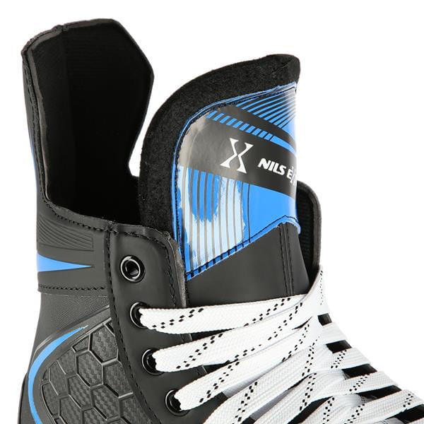 NH8588 BLACK/BLUE ŁYŻWY HOKEJOWE NILS EXTREME