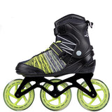 NA1206  CZARNO-ZIELONE ROLKI NILS EXTREME