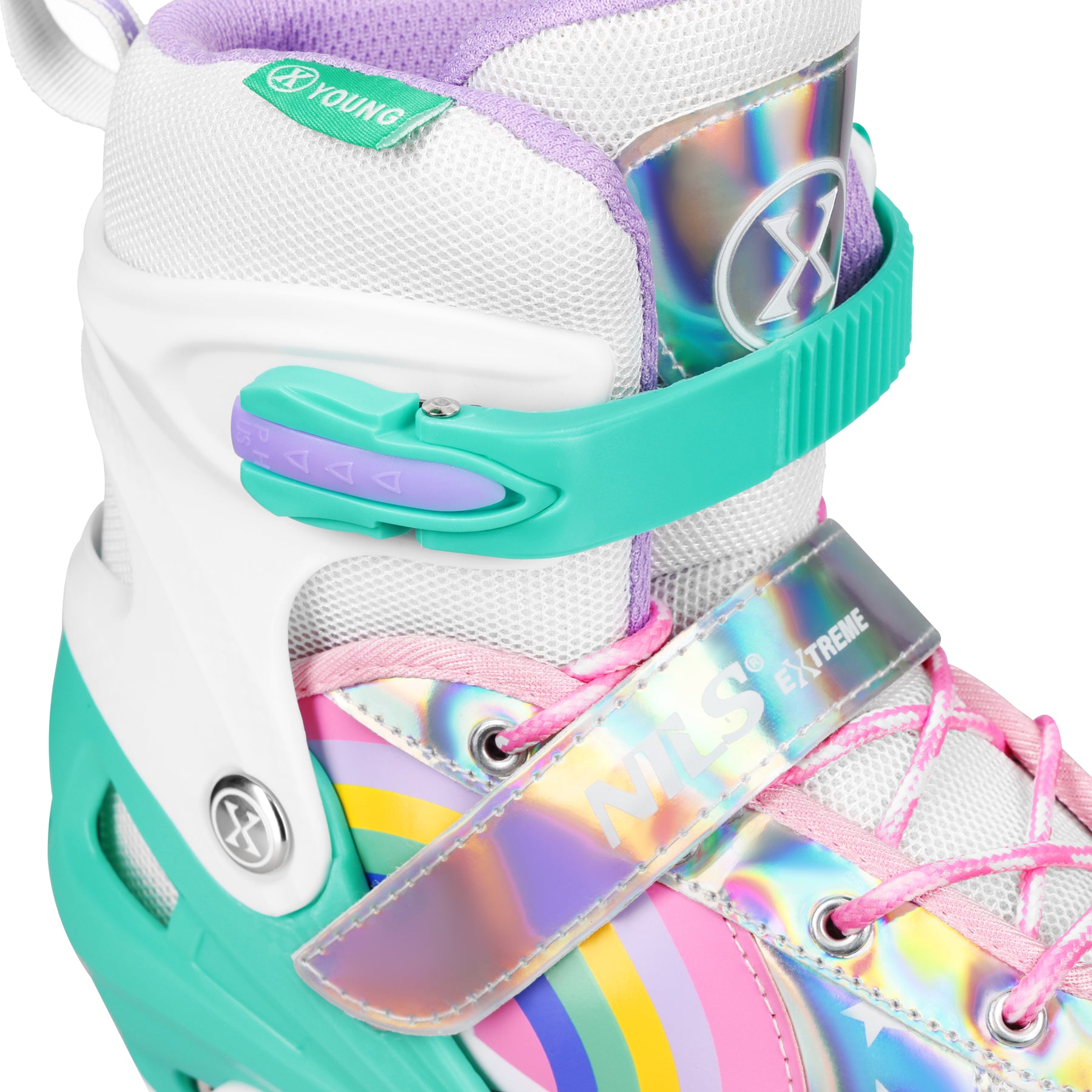 LED WROTKI RAINBOW ROZM. L(39-41) NILS EXTREME NQ0187
