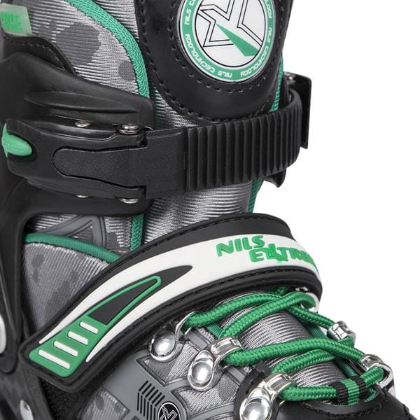 NA1118 A ZIELONE ŁYŻWOROLKI NILS EXTREME