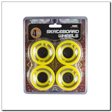 KP-6045 YELLOW 60x45 MM (4 szt.) KÓŁKA KAUCZUKOWE DO PENNYBOARD NILS EXTREME