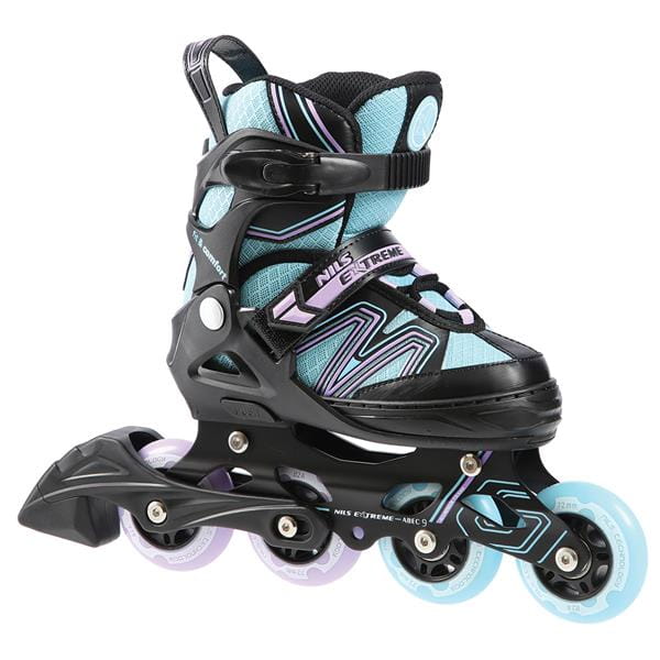 NA14169 A CZARNO-NIEBIESKIE ROLKI NILS EXTREME