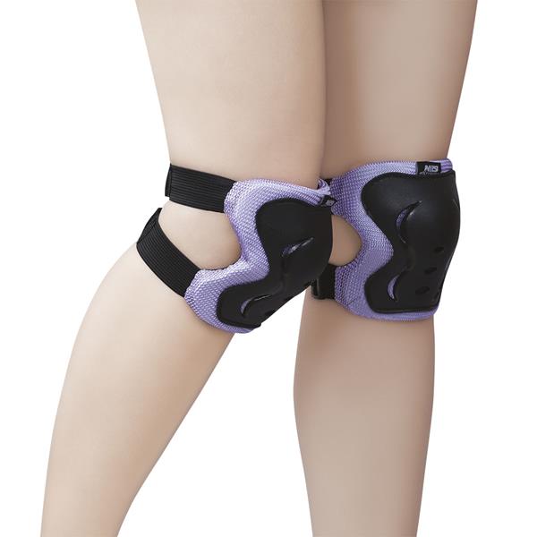 H726 CZARNO-PURPUROWY ZESTAW OCHRANIACZY NILS EXTREME